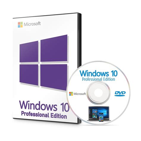 Microsoft Windows 10 Pro 64 bits DVD - eMAG.ro