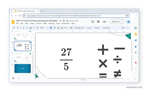 How to Write Fractions in Google Slides - SlideModel