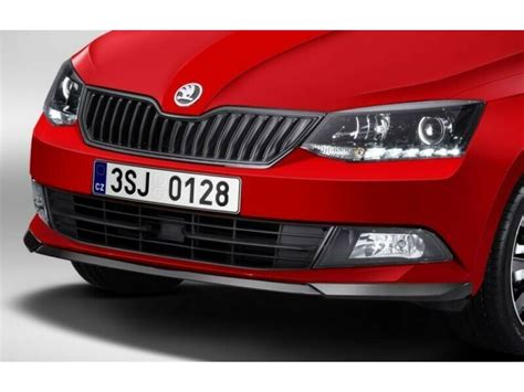 Genuine Skoda Fabia III Cover Grill Black Look Monte Carlo 6V0853761A F9R