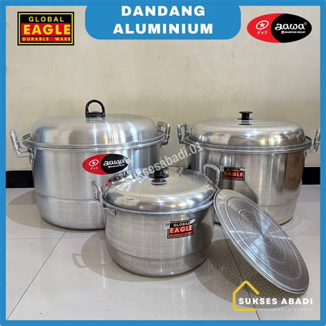 Jual Panci Dandang Kukus Besar Cm Aluminium Global