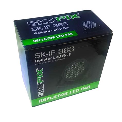 Kit 10 Refletores Par Led 36 Triled Rgb Infinity R2 Luz