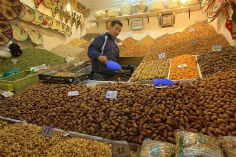 Man Selling Nuts And Fruit Editorial Photography Image Of Selling