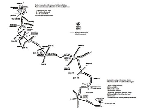 Marta Bus Route No North Druid Hills Road Vice Versa In Atlanta