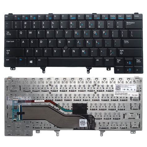 Replacement Laptop Keyboard For Dell Latitude E6430u 100TB 6530U