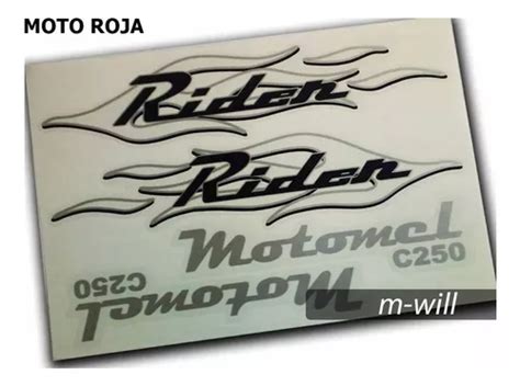 Kit Calcos Original Motomel Rider 250 En Venta En Rosario Santa Fe Por