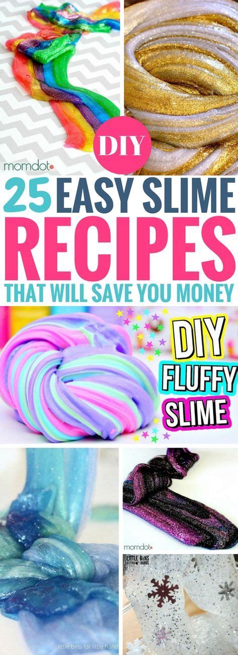 25 Easy Slime Recipes That Will Save You Money And Make Your Life More Fun