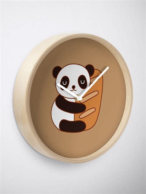 Horloge Panda Dessin Anim Panda Panda Mignon Conception De