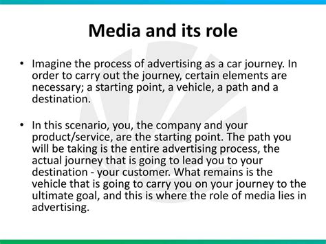 PPT - Role Of Media In Advertising PowerPoint Presentation, free