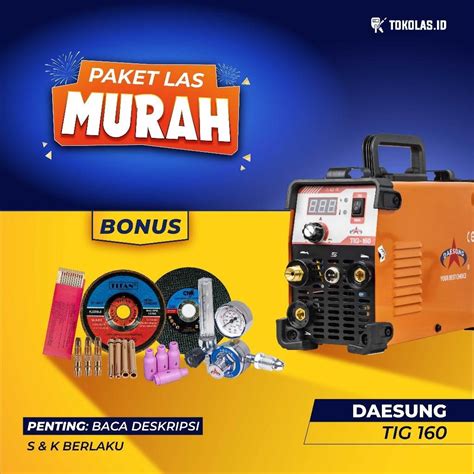 Jual Mesin Las Travo Trafo Las Argon Inverter Welding Daesung Tig A