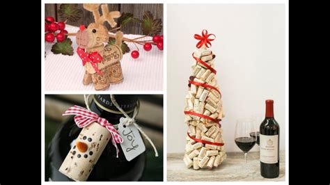 Diy Wine Cork Christmas Crafts Ideas Cork Wreath Tutorial Here