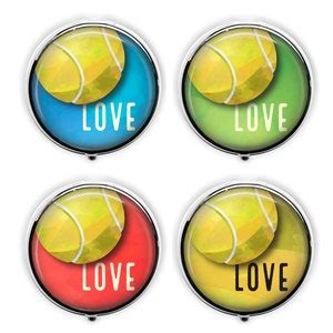 Tennis Team Party Favors, Tennis Ball Wine Charms, Gift for Tennis Player Gift, Sports Drink ...