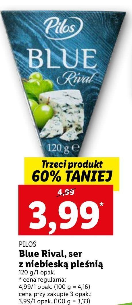 Promocja Ser dojrzewający rival pilos w Lidl