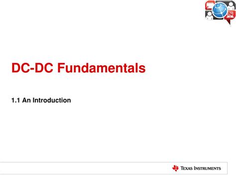 dc dc fundamentals powerpoint    id