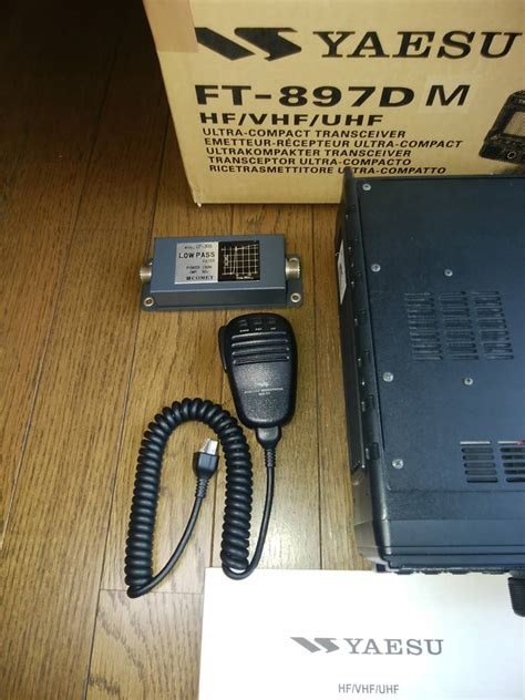 Yahoo オークション YAESU FT 897DM HF VHF UHF 新スプリアス 技適番