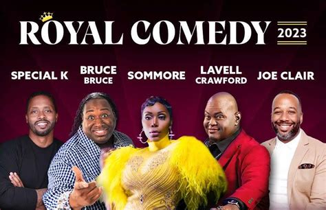 Royal Comedy 2023: Sommore, Bruce Bruce, Lavell Crawford & Special K ...