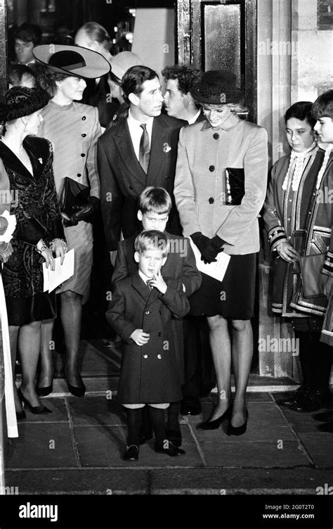 21.12.1988 Christening of Princess Beatrice Prince Charles and Diana ...