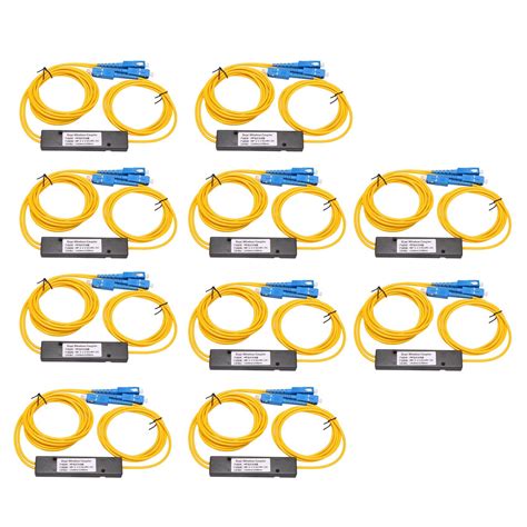 X Ftth Sc Upc X Plc Singlemode Fiber Optical Splitter Fbt Optical