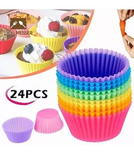 Capacillos Silic N Reutilizable Cupcake Muffin Reposteria Meses