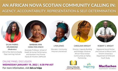 An African Nova Scotian Community Calling In Agency Accountability