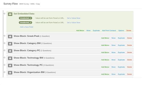 How can I include the unselected choices from one answer as statements ...