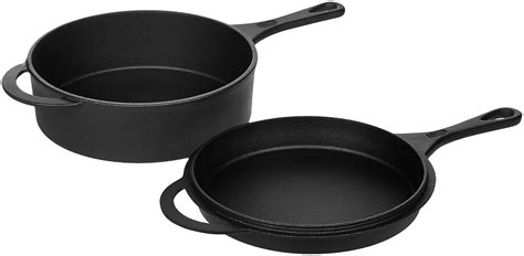 Best Cast Iron Dutch Oven Skillet Combo Home Life Collection