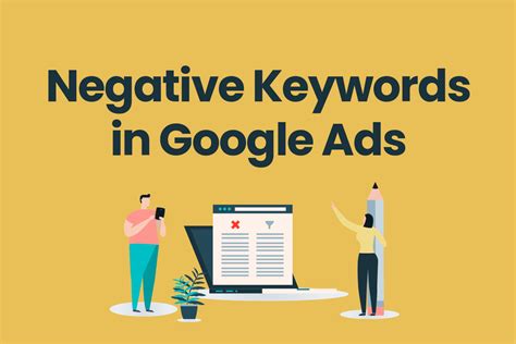 Palabras Clave Negativas En Google Ads Marketing Orientado Al