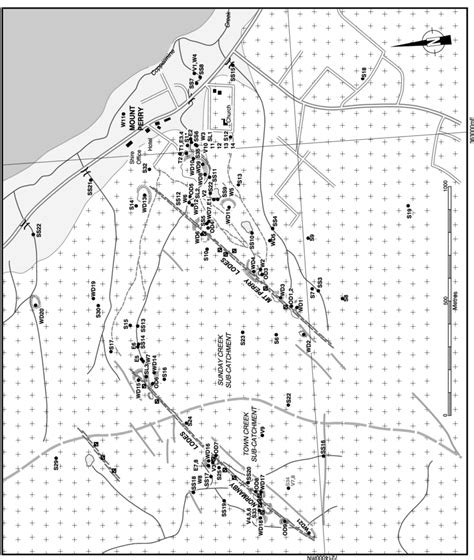 Map Of Mt Perry Mines Area Showing Location Of Lode Systems And Ore And