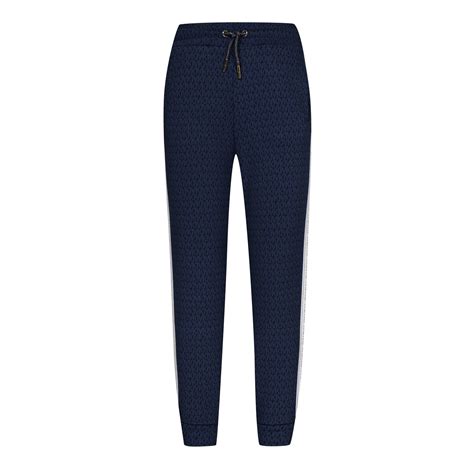 Michael Kors Monogram Logo Joggers Kids Navy 849 Flannels