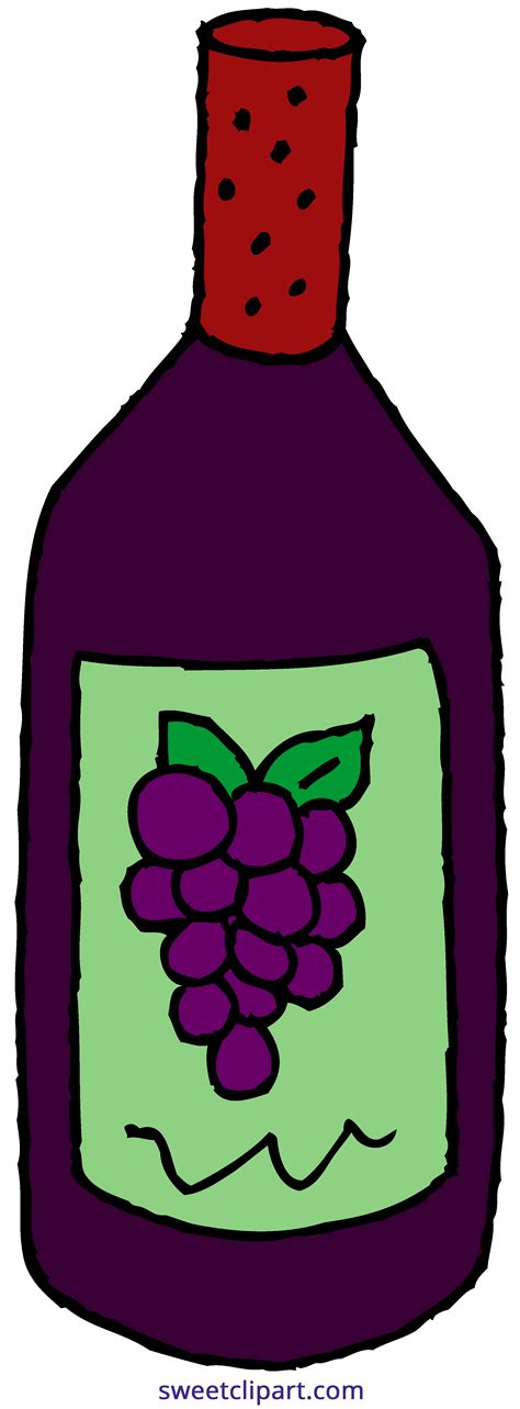 wine bottle - Clip Art Library