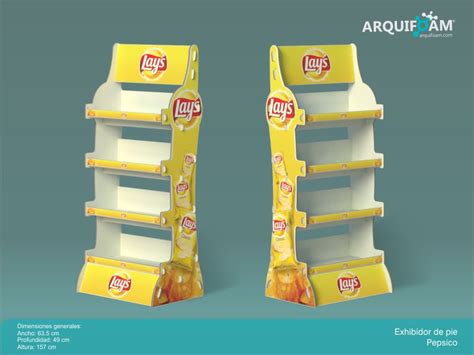 Arquifoam Exhibidores De Pie Snack Display Pop Display Display