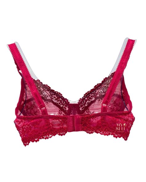 Wacoal 65191 Embrace Lace Persian Red Underwire Bra