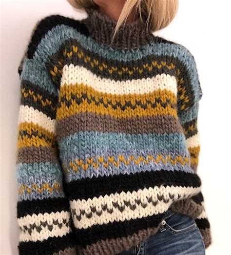 My Fall Sweater Knittingpattern Wool Edition Etsy France