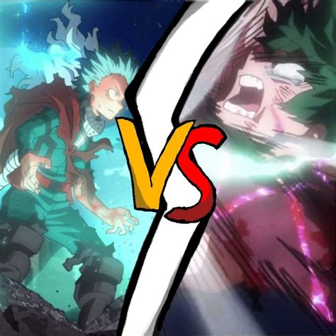 Izuku Midoriya 100 Vs Izuku Midoriya Muscular Anime Et Manga Amino