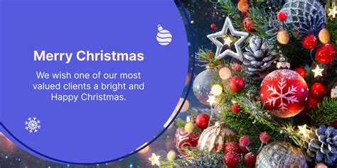 30+ Christmas Wishes for Clients & Customers to Thank Them