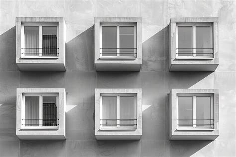 Premium Photo | A small windows on the side wall of apartment panel ...