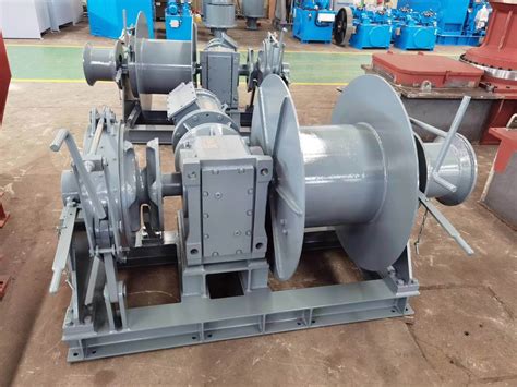 China Sail Boat Anchor Winch Marine Hydraulic Winch 10 Ton Marine Ship