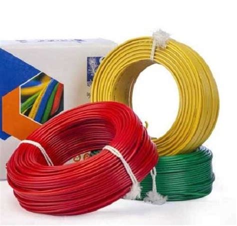 Pvc Insulated Copper Conductor Electrical Single Core Flexible Domestic Wire At Best Price In