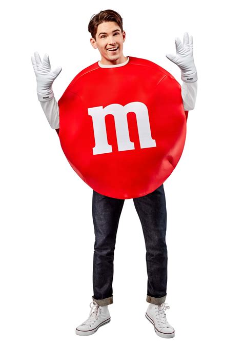 Red M And M Adult Costume
