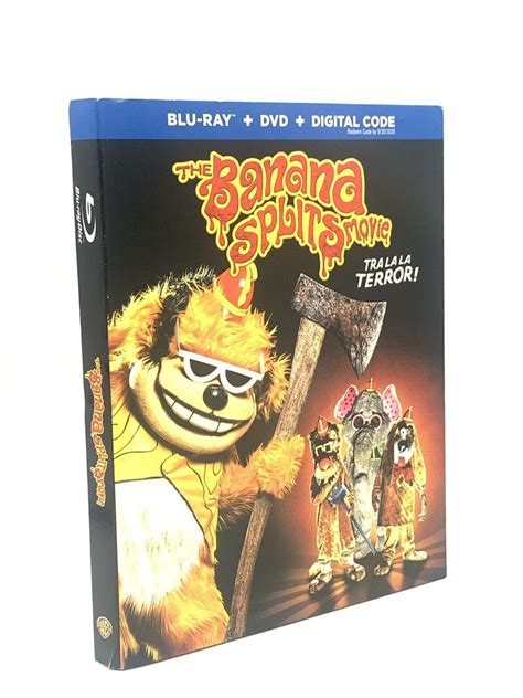 Banana Splits Movie The Blu Ray DVD Digital 2019 NEW W Slipcover