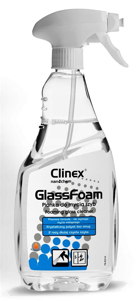 CLINEX Glass Foam Pianka Do Mycia Szyb 650 Ml 77 688 Cena Opinie