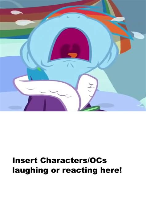 Who reacts or laughs at Rainbow Dash crying by KylerTorani089 on DeviantArt