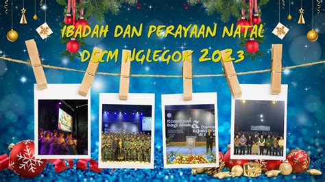 IBADAH DAN PERAYAAN NATAL DSCM KARANGANYAR 24 DESEMBER 2023 PDM DEMMY