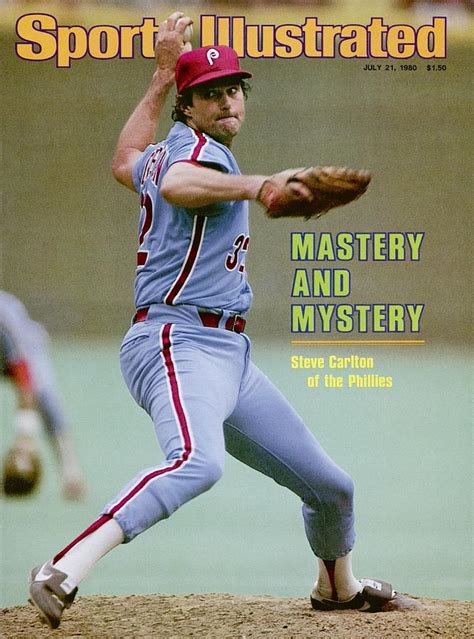 Philadelphia Phillies Steve Carlton... Sports Illustrated Cover by ...