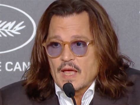 At Cannes Film Festival Johnny Depp Says I Have No