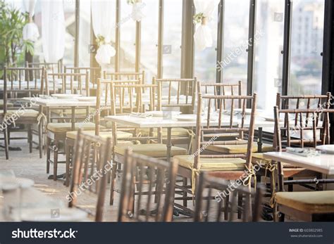 Empty Restaurant Interior Stock Photo 603802985 | Shutterstock