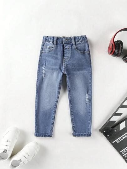 Young Boys Jeans Fashion Young Boys Jeans Shein Usa