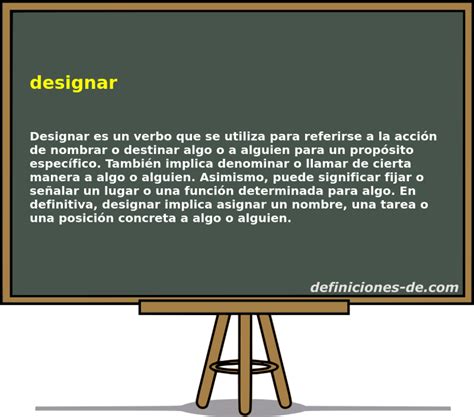 O Que Significa Designar - Significado Da Palavra Designar - FDPLEARN