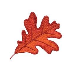 Oak Leaf Embroidery Design Annthegran