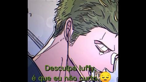 Então Me Beija Zoro Luffy E Sanji Youtube