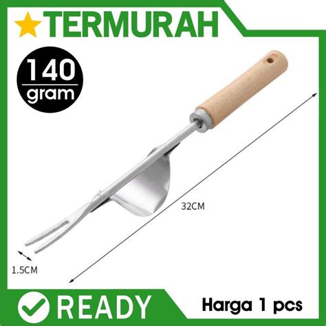 Jual Alat Pencabut Cabut Akar Rumput Tanaman Liar Manual Garpu Weeder